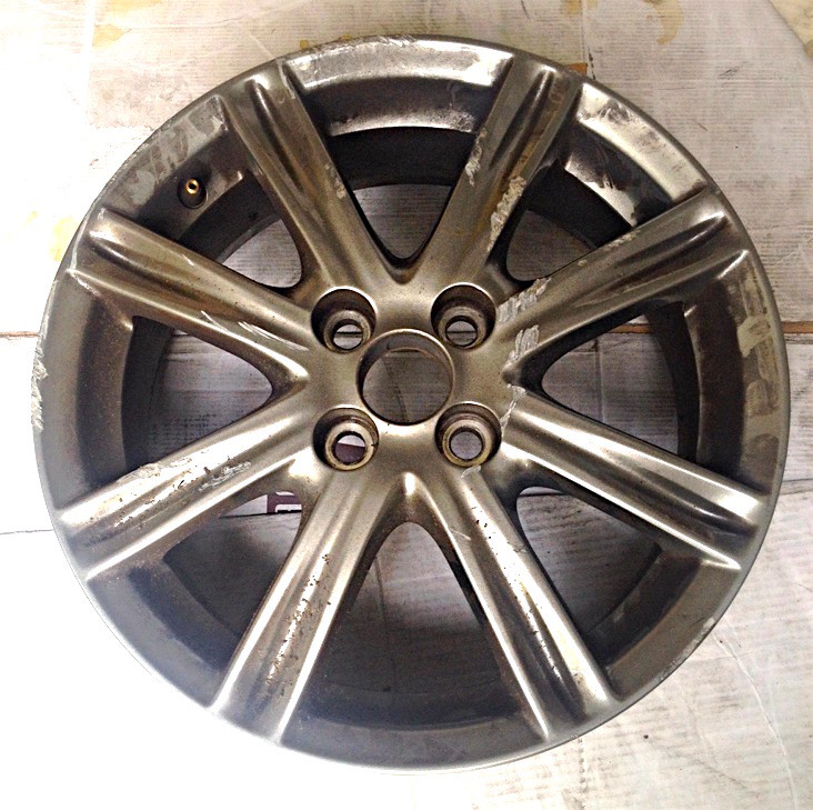 Rigenerazione cerchio Toyota - Dettaglio 2